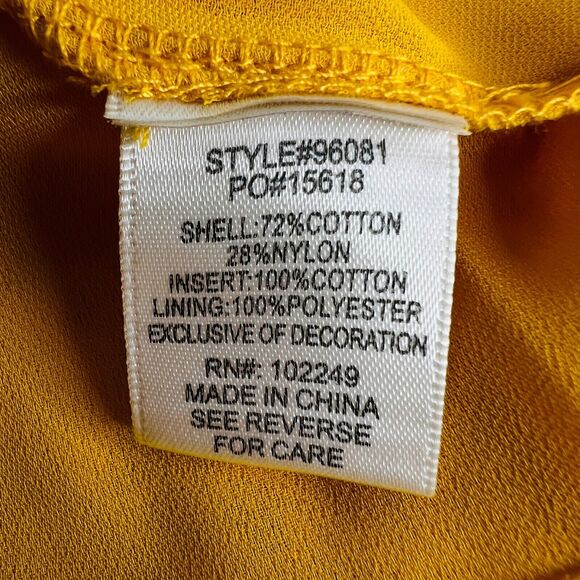 Skies Are‎ Blue Size XS Karlie Halter Lace Eyelet Sleeveless Maxi Dress Yellow - Picture 8 of 10